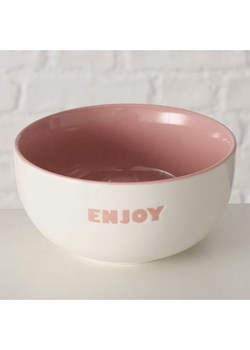 Boltze Miska "Emile" w kolorze kremowo-jasnoróżowym na musli - Ø 13 cm ze sklepu Limango Polska w kategorii Naczynia - zdjęcie 188912545