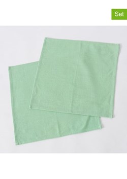 Boltze Serwetki (2 szt.) "Lenea" w kolorze zielonym - 40 x 40 cm ze sklepu Limango Polska w kategorii Akcesoria kuchenne - zdjęcie 188912577
