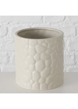 Boltze Osłonka w kolorze kremowym na doniczkę - wys. 13,5 x Ø 13 cm ze sklepu Limango Polska w kategorii Doniczki i osłonki - zdjęcie 188912697