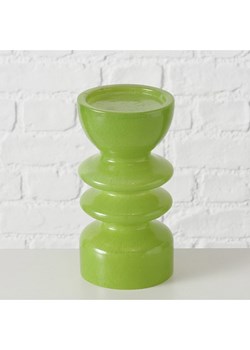 Boltze Świecznik "Peolina" w kolorze zielonym - wys. 20 cm ze sklepu Limango Polska w kategorii Świeczniki - zdjęcie 188912746