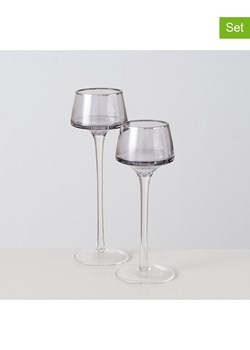 Boltze Świeczniki (2 szt.) ''Smola'' ze sklepu Limango Polska w kategorii Świeczniki - zdjęcie 188912748