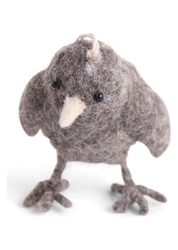 Gry &amp; Sif Figurka dekoracyjna "Mini Chicken" w kolorze szarym - dł. 5,5 cm ze sklepu Limango Polska w kategorii Dekoracje - zdjęcie 188912875