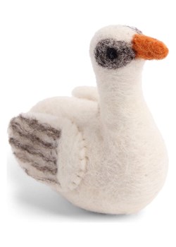 Gry &amp; Sif Figurka dekoracyjna "Swan" w kolorze białym - 6 x 8 cm ze sklepu Limango Polska w kategorii Dekoracje - zdjęcie 188912889
