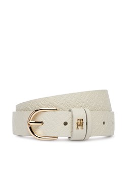 Tommy Hilfiger Pasek Damski Ess Effortless 2.5 Go Mono AW0AW18856 Biały ze sklepu MODIVO w kategorii Paski damskie - zdjęcie 188913786