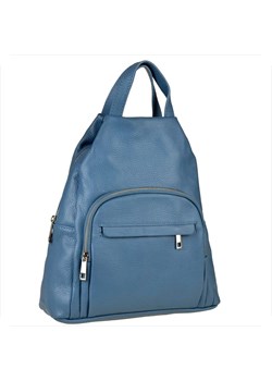Borse in pelle torebko-plecak w kolorze niebieski dżins ze sklepu melon.pl w kategorii Plecaki - zdjęcie 188914259