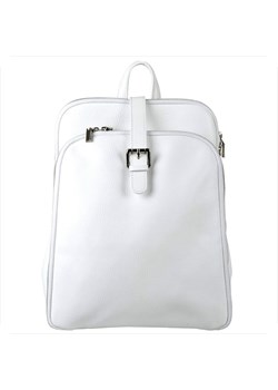 Torebko plecak biały skóra naturalna xl ze sklepu melon.pl w kategorii Plecaki - zdjęcie 188914846