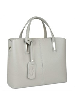 Torebka kuferek skóra naturalna kolor popielaty ze sklepu melon.pl w kategorii Kuferki - zdjęcie 188915067