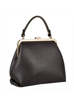 Damska torebka brąz czekolada skóra naturalna bigiel retro ze sklepu melon.pl w kategorii Listonoszki - zdjęcie 188915179