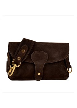 Vera pelle mała torebka brąz czekolada listonoszka skóra nat ze sklepu melon.pl w kategorii Listonoszki - zdjęcie 188915235