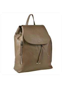 Vezze torebko plecak skóra naturalna włoski brąz taupe xl ze sklepu melon.pl w kategorii Plecaki - zdjęcie 188915987