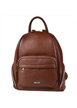 Vezze plecak skórzany brązowy rozmiar l ze sklepu melon.pl w kategorii Plecaki - zdjęcie 188916407