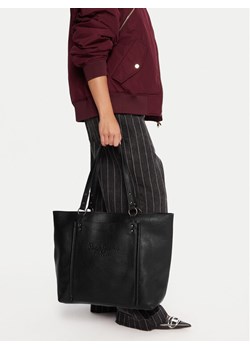 Torebka Pepe Jeans Bellamie Code PL0300005 Czarny ze sklepu eobuwie.pl w kategorii Torby Shopper bag - zdjęcie 188917978
