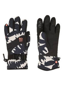 Rękawice snowboardowe Roxy Jetty ERGHN03048 Czarny ze sklepu eobuwie.pl w kategorii Rękawiczki dziecięce - zdjęcie 188918015