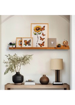 Scandinavia Concept Regał ścienny w kolorze jasnobrązowym - dł. 120 cm ze sklepu Limango Polska w kategorii Regały i witryny - zdjęcie 188918656