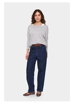 SAINT TROPEZ Sweter w kolorze szarym ze sklepu Limango Polska w kategorii Swetry damskie - zdjęcie 188918735