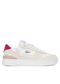Lacoste Sneakersy T-Clip Set  51SFA0114 Beżowy ze sklepu MODIVO w kategorii Buty sportowe damskie - zdjęcie 188918835