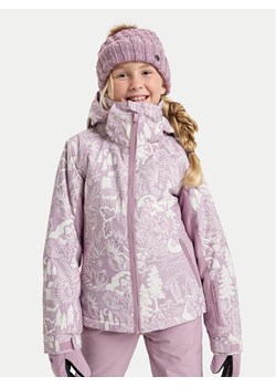 Roxy Kurtka snowboardowa Free Jet ERGTJ03198 Różowy Slim Fit ze sklepu MODIVO w kategorii Kurtki dziewczęce - zdjęcie 188918849