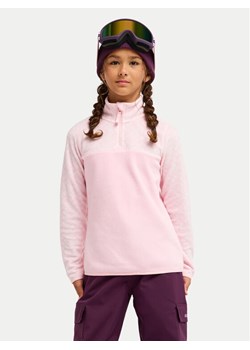 Roxy Polar Alabama ERGFT04011 Różowy Relaxed Fit ze sklepu MODIVO w kategorii Bluzy dziewczęce - zdjęcie 188918928