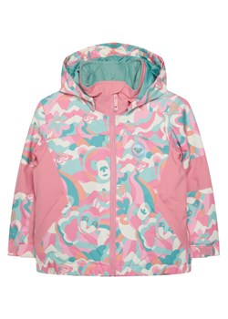 Roxy Kurtka narciarska Snowy Tale ERLTJ03025 Różowy Regular Fit ze sklepu MODIVO w kategorii Kurtki dziewczęce - zdjęcie 188918948