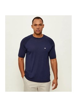 Emporio Armani Sweter | Regular Fit | z dodatkiem jedwabiu ze sklepu Gomez Fashion Store w kategorii Swetry męskie - zdjęcie 188921266