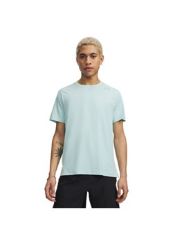Męski t-shirt do biegania Under Armour UA Velociti Pro Shortsleeve - miętowy ze sklepu Sportstylestory.com w kategorii T-shirty męskie - zdjęcie 188921556