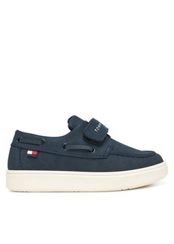 Półbuty Tommy Hilfiger Low Cut Velcro T1B4-34340-0315 M Granatowy ze sklepu eobuwie.pl w kategorii Półbuty dziecięce - zdjęcie 188921645