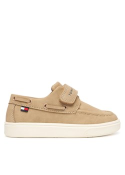 Półbuty Tommy Hilfiger Low Cut Velcro T1B4-34340-0315 M Beżowy ze sklepu eobuwie.pl w kategorii Półbuty dziecięce - zdjęcie 188921655