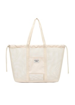 Guess Jeans Torebka WBEO-GUESS-M-003-09 Écru ze sklepu MODIVO w kategorii Torby Shopper bag - zdjęcie 188922278