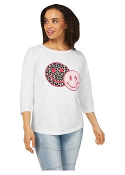 Heine Koszulka w kolorze białym ze sklepu Limango Polska w kategorii Bluzki damskie - zdjęcie 188923319