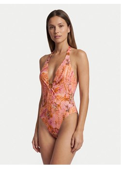 Guess Strój kąpielowy E6GJ39 MC04R Różowy ze sklepu MODIVO w kategorii Stroje kąpielowe - zdjęcie 188923517