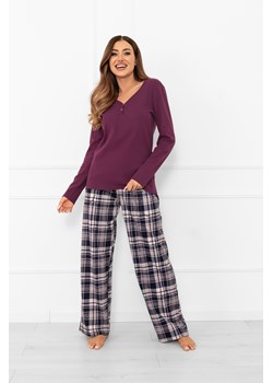 Piżama damska długi rękaw, długie spodnie Donatella ze sklepu italianfashion w kategorii Piżamy damskie - zdjęcie 188924777