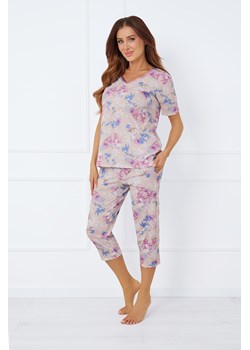 Piżama damska krótki rękaw, 3/4 spodnie Genua ze sklepu italianfashion w kategorii Piżamy damskie - zdjęcie 188925178