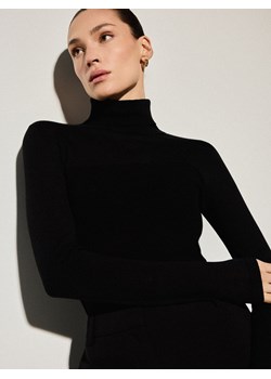 Mohito - Golf z bawełny i lyocellu - czarny ze sklepu Mohito w kategorii Swetry damskie - zdjęcie 188928178