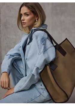 Mohito - Skórzana torebka - wielobarwny ze sklepu Mohito w kategorii Torby Shopper bag - zdjęcie 188928596