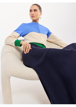 Mohito - Spódnica midi - granatowy ze sklepu Mohito w kategorii Spódnice - zdjęcie 188929138