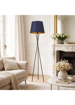 Designerska lampa stojąca trójnóg do czytania w salonie TOKIO GOLD ze sklepu Lysne w kategorii Lampy podłogowe - zdjęcie 188930327
