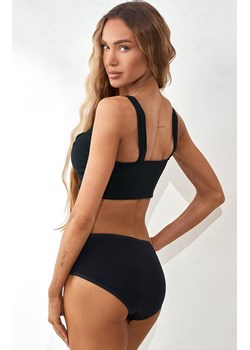 Figi damskie wysokie czarne Pure Promise Nr 22, Kolor czarny, Rozmiar S, Róża ze sklepu Primodo w kategorii Majtki damskie - zdjęcie 188931765