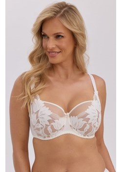 Gaia BS 1135 Nike ecru-mokka biustonosz miękki ze sklepu intimiti.pl w kategorii Biustonosze - zdjęcie 188932587