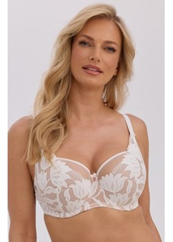 Gaia BS 1134 Keto ecru-mokka biustonosz półusztywniany ze sklepu intimiti.pl w kategorii Biustonosze - zdjęcie 188932756