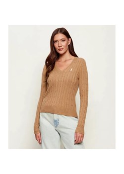 POLO RALPH LAUREN Sweter KIMBERLY | Slim Fit ze sklepu Gomez Fashion Store w kategorii Swetry damskie - zdjęcie 188933909