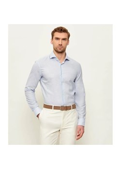 BOSS BLACK Lniana koszula H-HANK-SP-B1-C1-261 | Slim Fit ze sklepu Gomez Fashion Store w kategorii Koszule męskie - zdjęcie 188934039