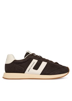 Sneakersy Armani Exchange XM002689 AF17447 M6334 Brązowy ze sklepu eobuwie.pl w kategorii Buty sportowe męskie - zdjęcie 188934166