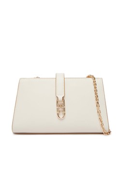 Torebka Tommy Hilfiger Th Libre Chain Crossover AW0AW18614 Beżowy ze sklepu eobuwie.pl w kategorii Listonoszki - zdjęcie 188934205