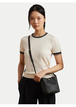 Torebka LAUREN RALPH LAUREN 431969365001 Czarny ze sklepu eobuwie.pl w kategorii Torby Shopper bag - zdjęcie 188934258