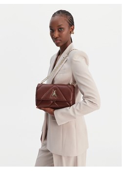 Torebka Patrizia Pepe CB0084/L006-B861 Brązowy ze sklepu eobuwie.pl w kategorii Kopertówki - zdjęcie 188934275