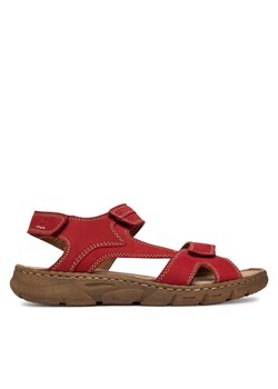 Sandały Josef Seibel Brenda 03 76803 Czerwony ze sklepu eobuwie.pl w kategorii Sandały damskie - zdjęcie 188934349