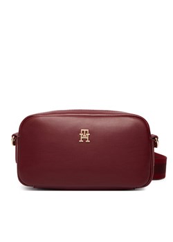 Tommy Hilfiger Torebka Th Essential Camera Bag AW0AW18370 Bordowy ze sklepu MODIVO w kategorii Listonoszki - zdjęcie 188935226