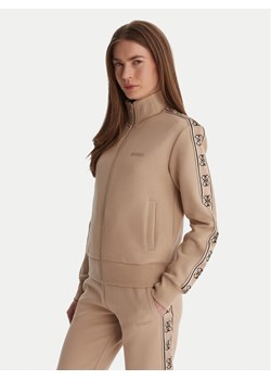 Guess Bluza V2YQ16 KB3P2 Beżowy Regular Fit ze sklepu MODIVO w kategorii Bluzy damskie - zdjęcie 188935299