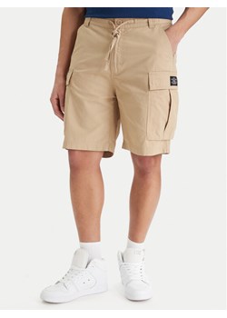 DC Shoes Szorty materiałowe Tundra ADYWS03086 Beżowy Regular Fit ze sklepu MODIVO w kategorii Spodenki męskie - zdjęcie 188935316
