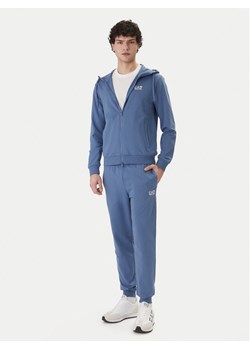 EA7 Emporio Armani Dres 8NPV63 PJVRZ UB064 Niebieski Regular Fit ze sklepu MODIVO w kategorii Dresy męskie - zdjęcie 188935336